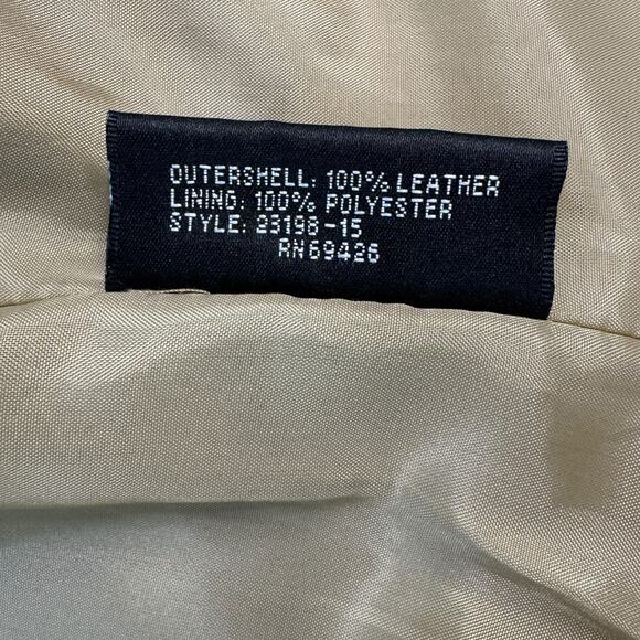 Wilsons Leather Fringe Suede Jacket Women SZ M Tan Western Boho Festival Vintage - Picture 11 of 13